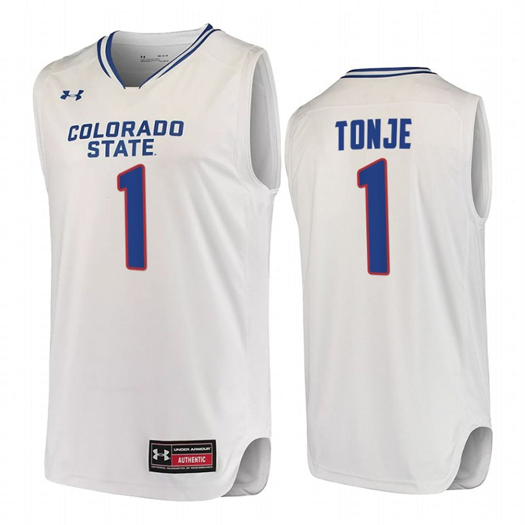John Tonje Colorado State Rams 1 Jersey