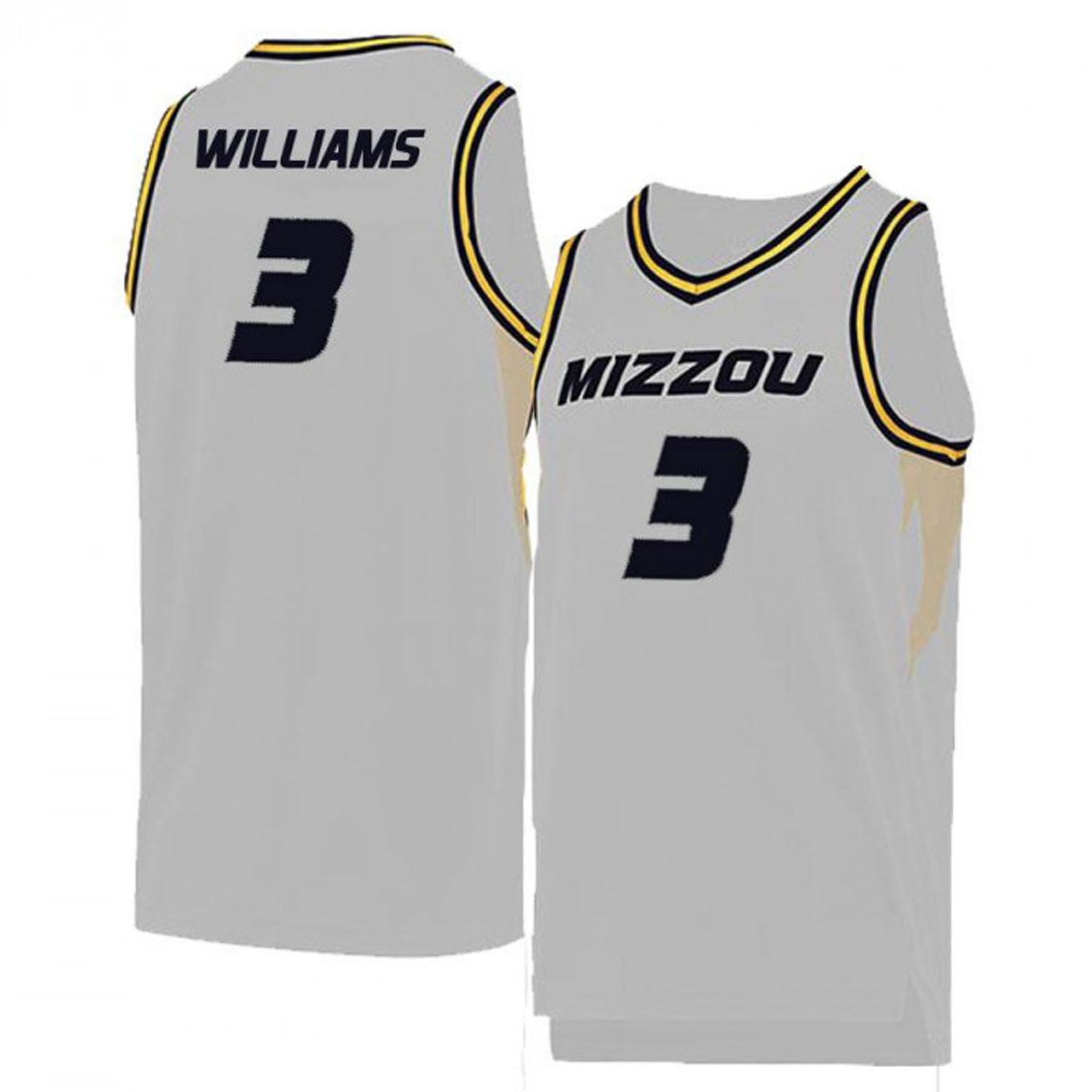 Johnathan Williams Missouri Tigers 3 Jersey