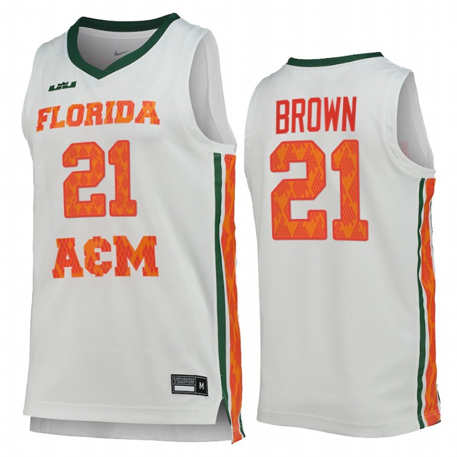 Johnny Brown FAMU Rattlers 21 Jersey