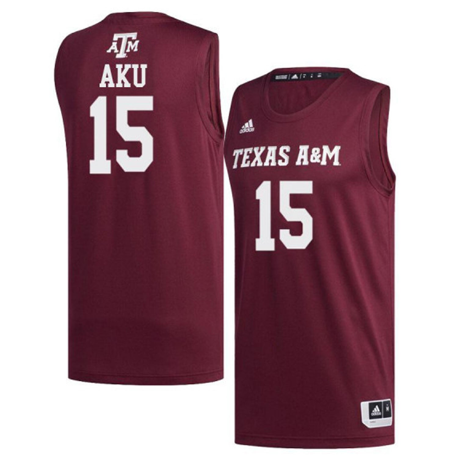 Jonathan Aku Texas A&M 15 Jersey