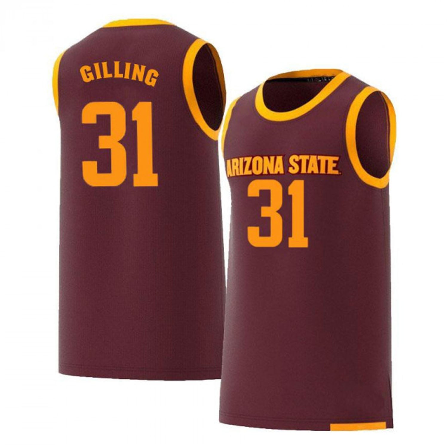 Jonathan Gilling Arizona State Sun Devils 31 Jersey