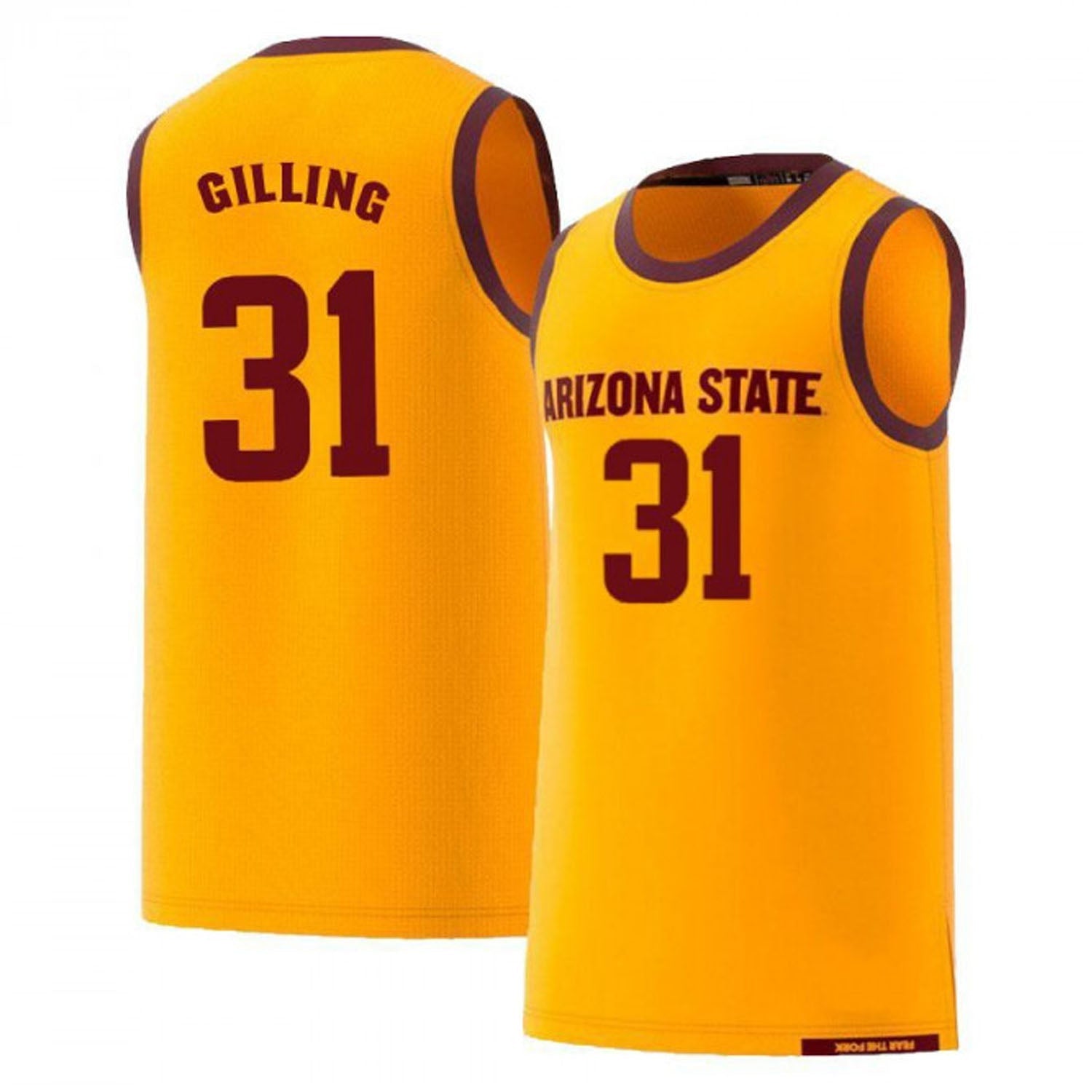 Jonathan Gilling Arizona State Sun Devils 31 Jersey