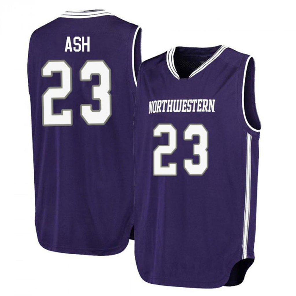 Jordan Ash Northwestern Wildcats 23 Jersey