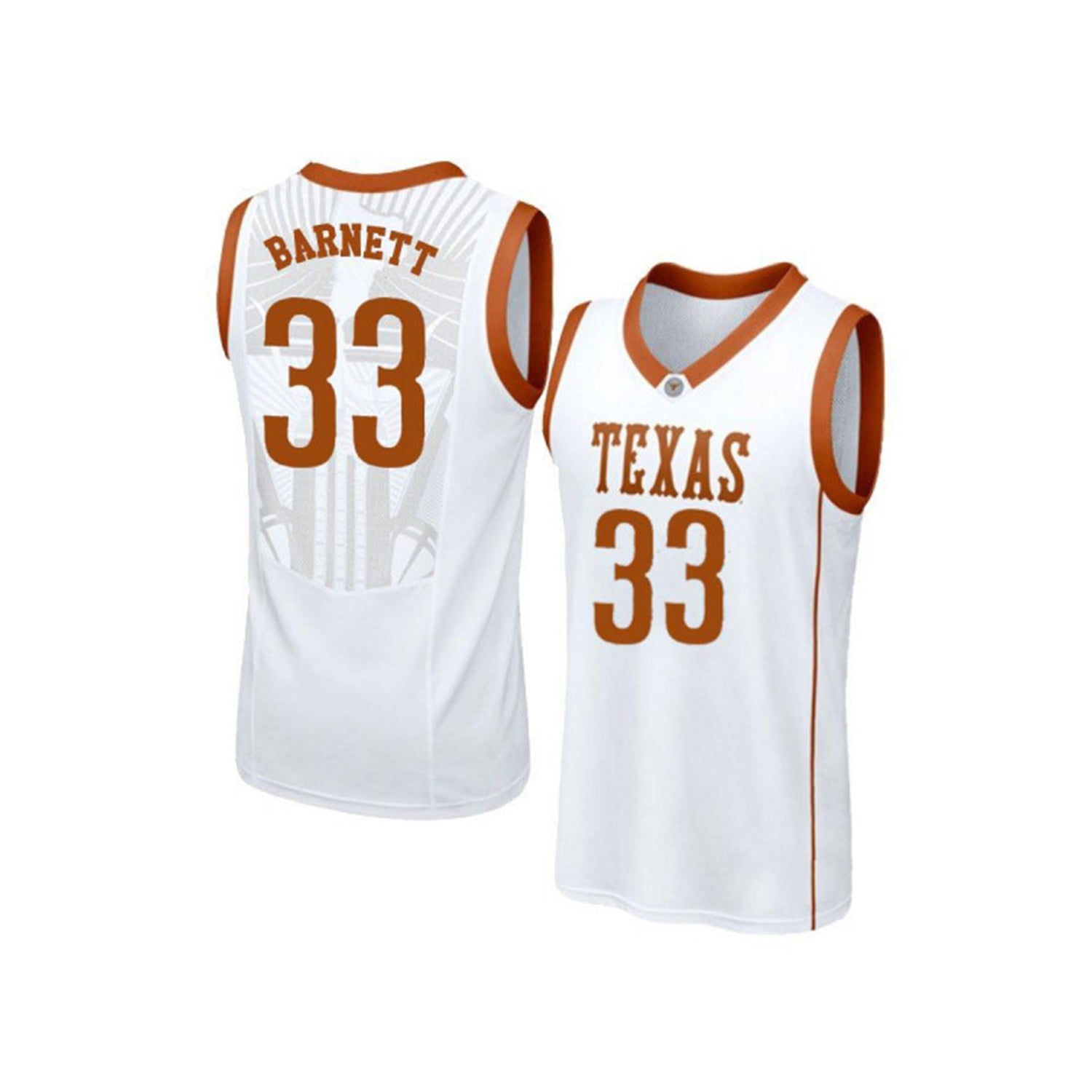 Jordan Barnett Texas Longhorns 33 Jersey