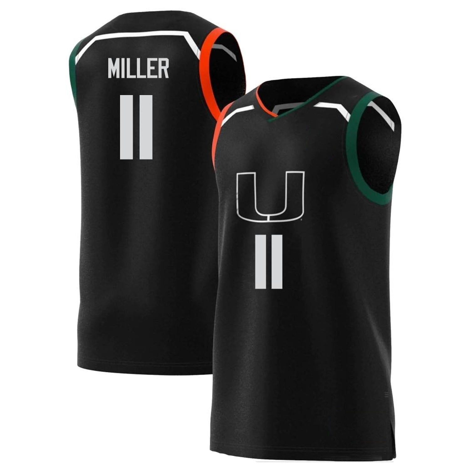 Jordan Miller Miami Hurricanes 11 Jersey
