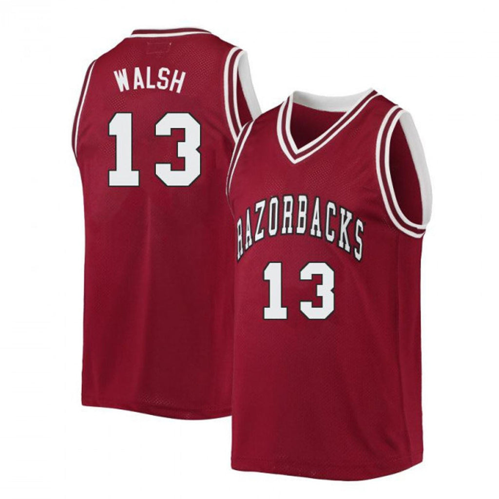 Jordan Walsh Arkansas Razorbacks 13 Jersey