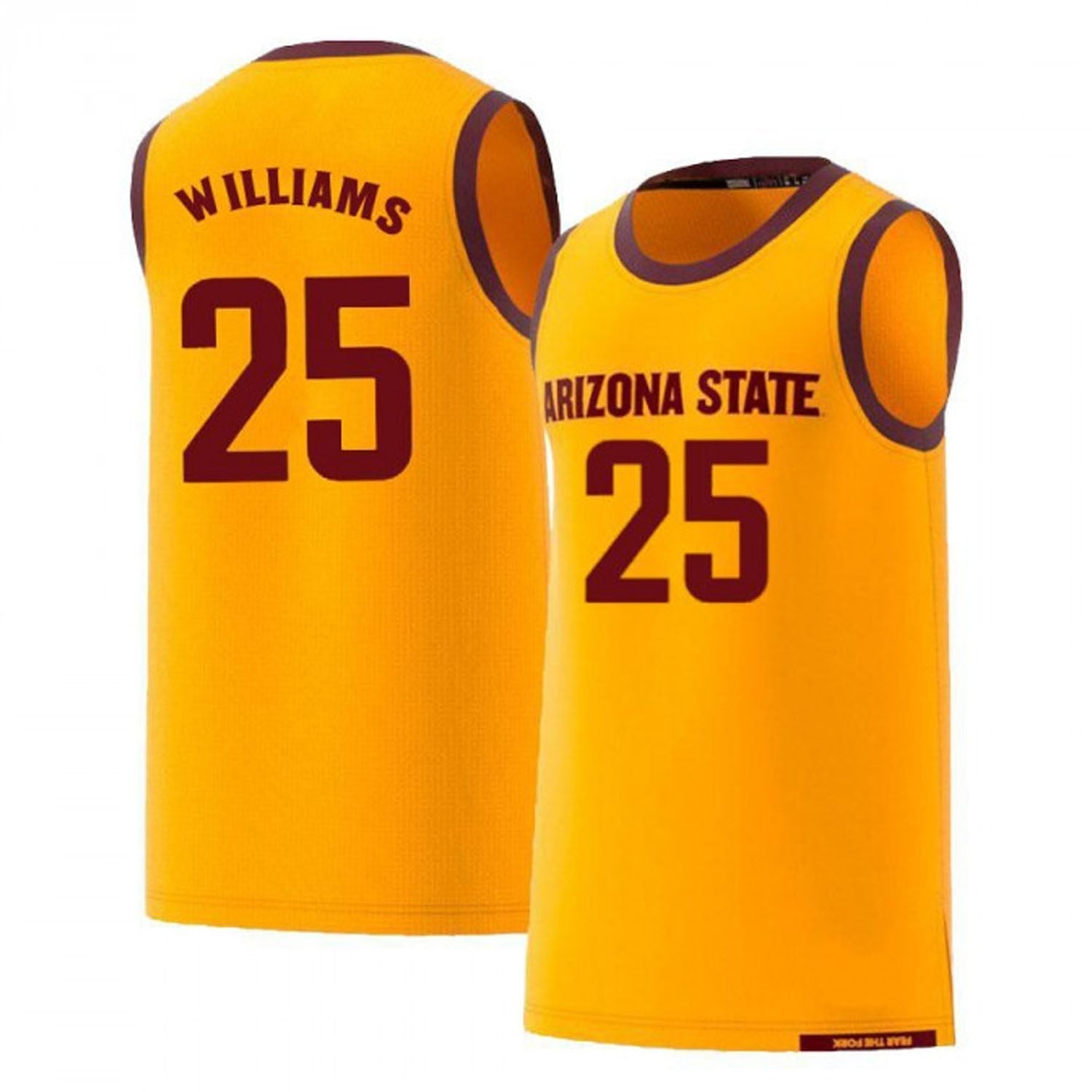 Jordan Williams Arizona State Sun Devils 25 Jersey
