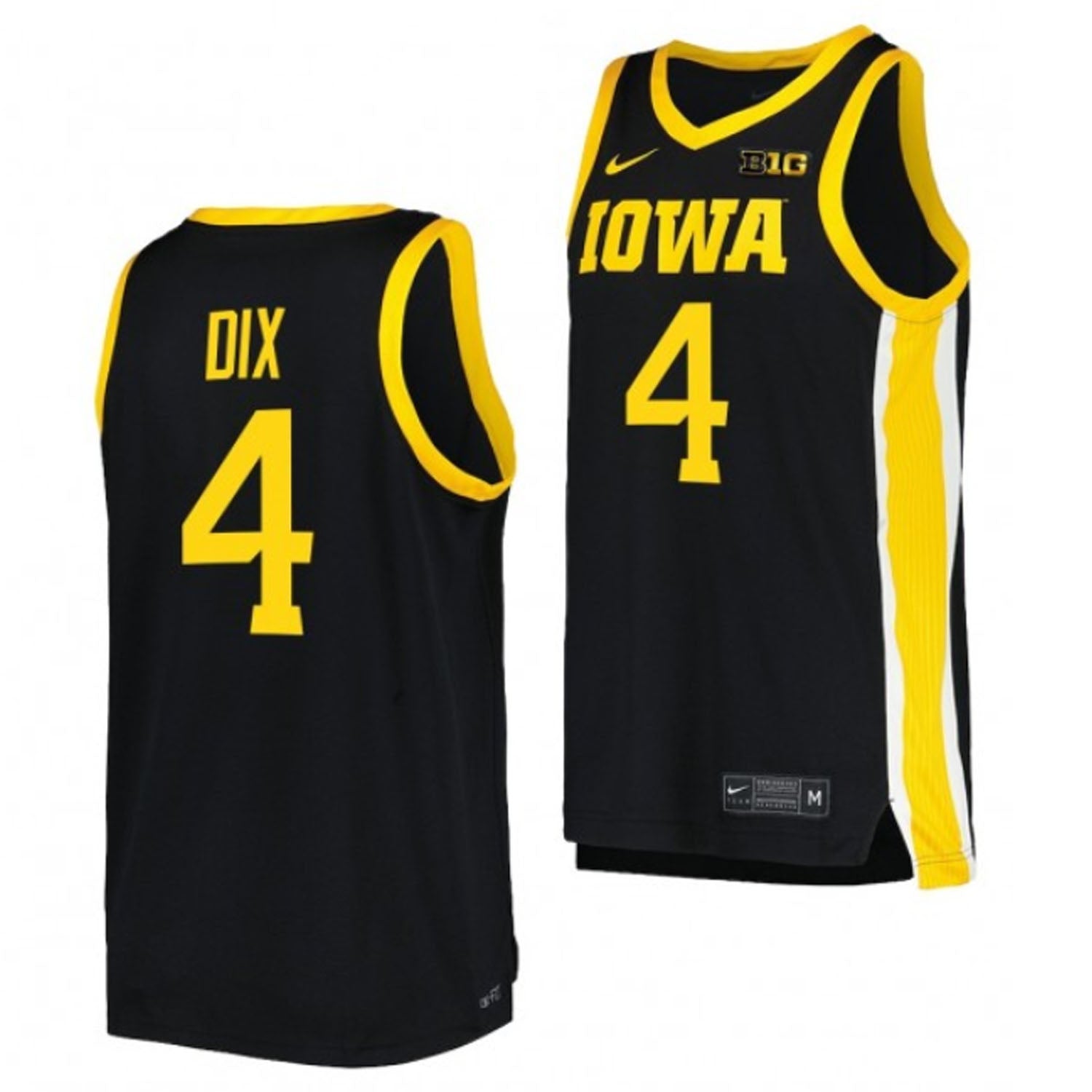 Josh Dix Iowa Hawkeyes 4 Jersey