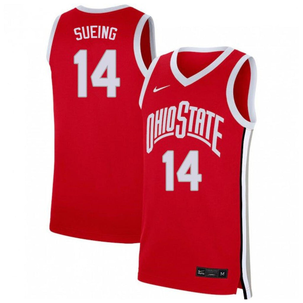 Justice Sueing Ohio State Buckeyes 14 Jersey