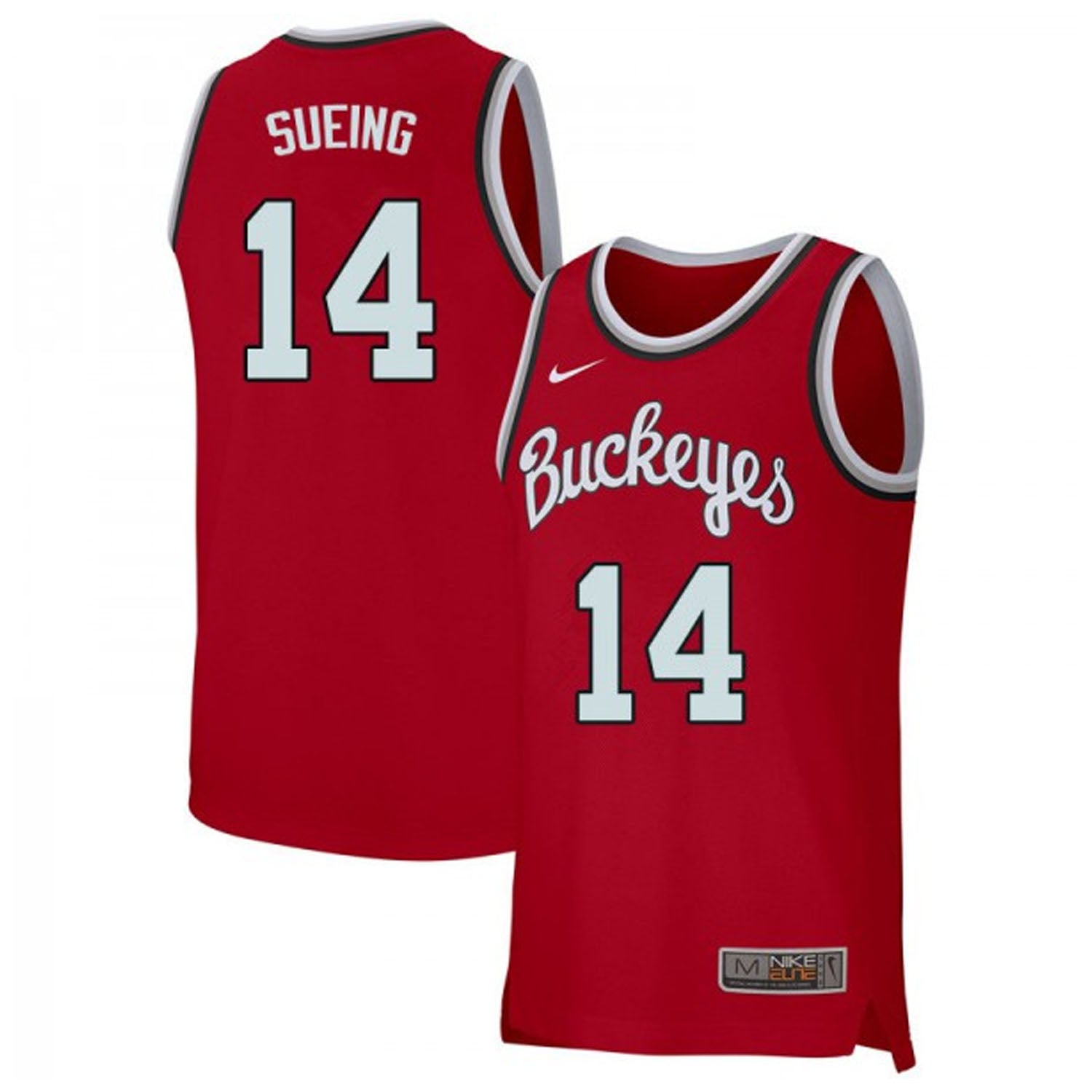 Justice Sueing Ohio State Buckeyes 14 Jersey
