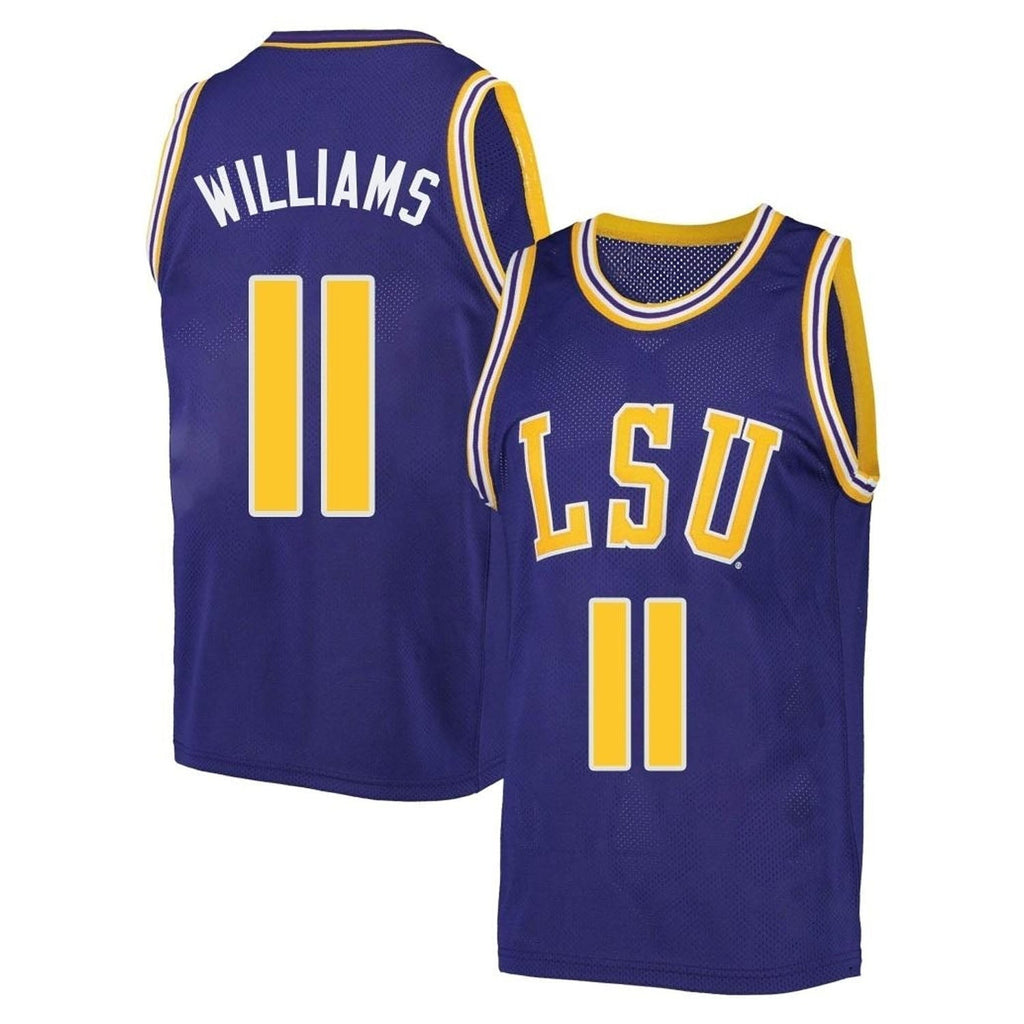 Justice Williams LSU Tigers 11 Jersey