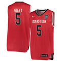 Justin Gray Texas Tech Red Raiders 5 Jersey