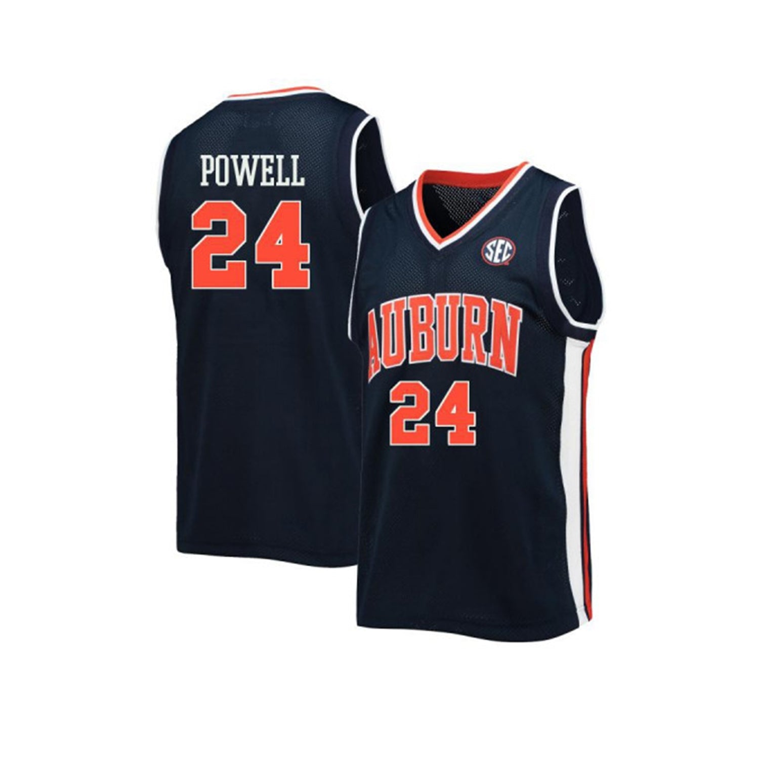 Justin Powell Auburn Tigers 24 Jersey