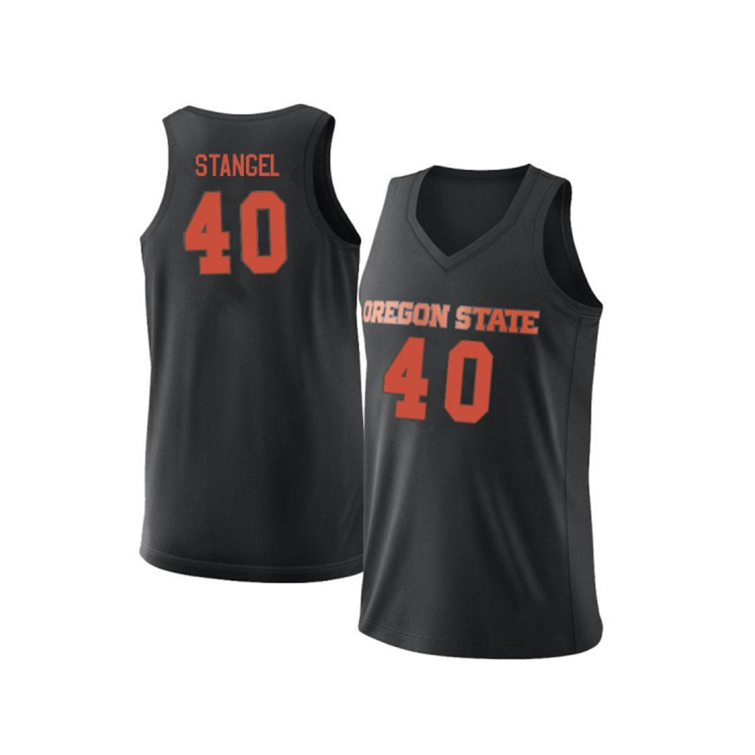Justin Stangel Oregon State Beavers 40 Jersey