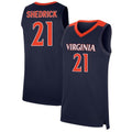 Kadin Shedrick Virginia Cavaliers 21 Jersey