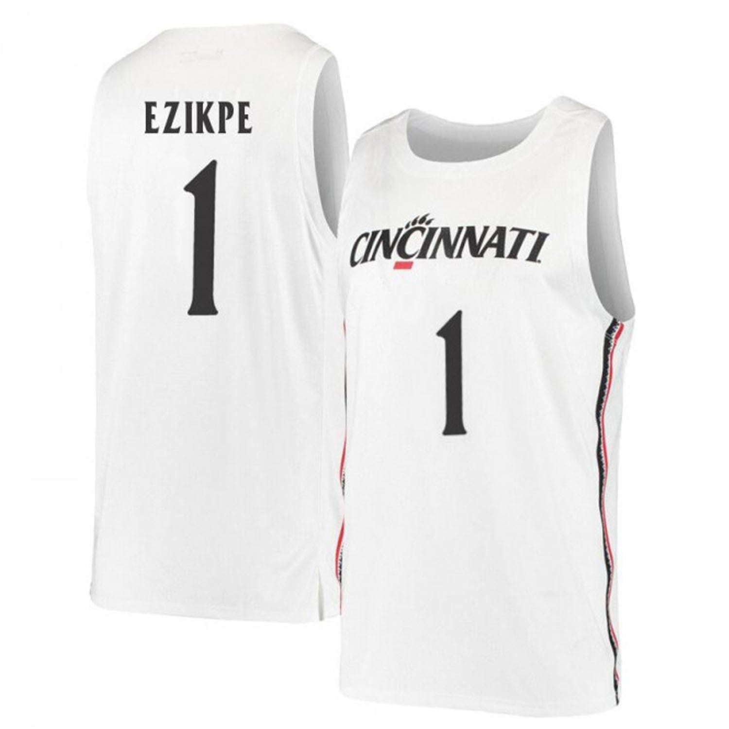 Kalu Ezikpe Cincinnati Bearcats 1 Jersey