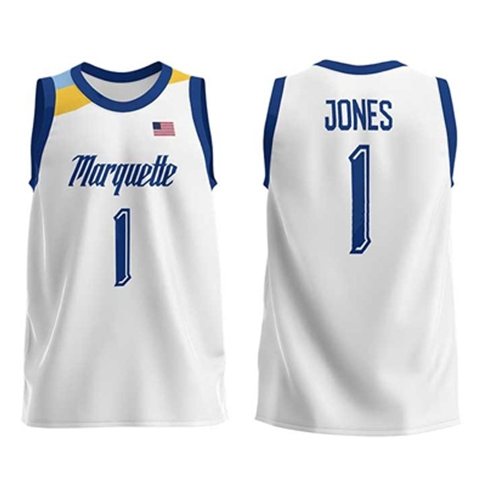 Kam Jones Marquette Golden Eagles 1 Jersey