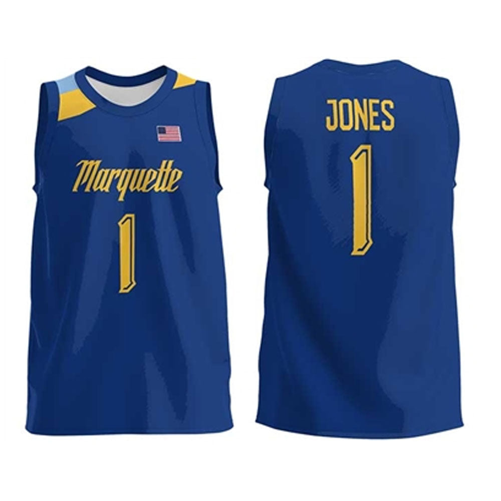 Kam Jones Marquette Golden Eagles 1 Jersey