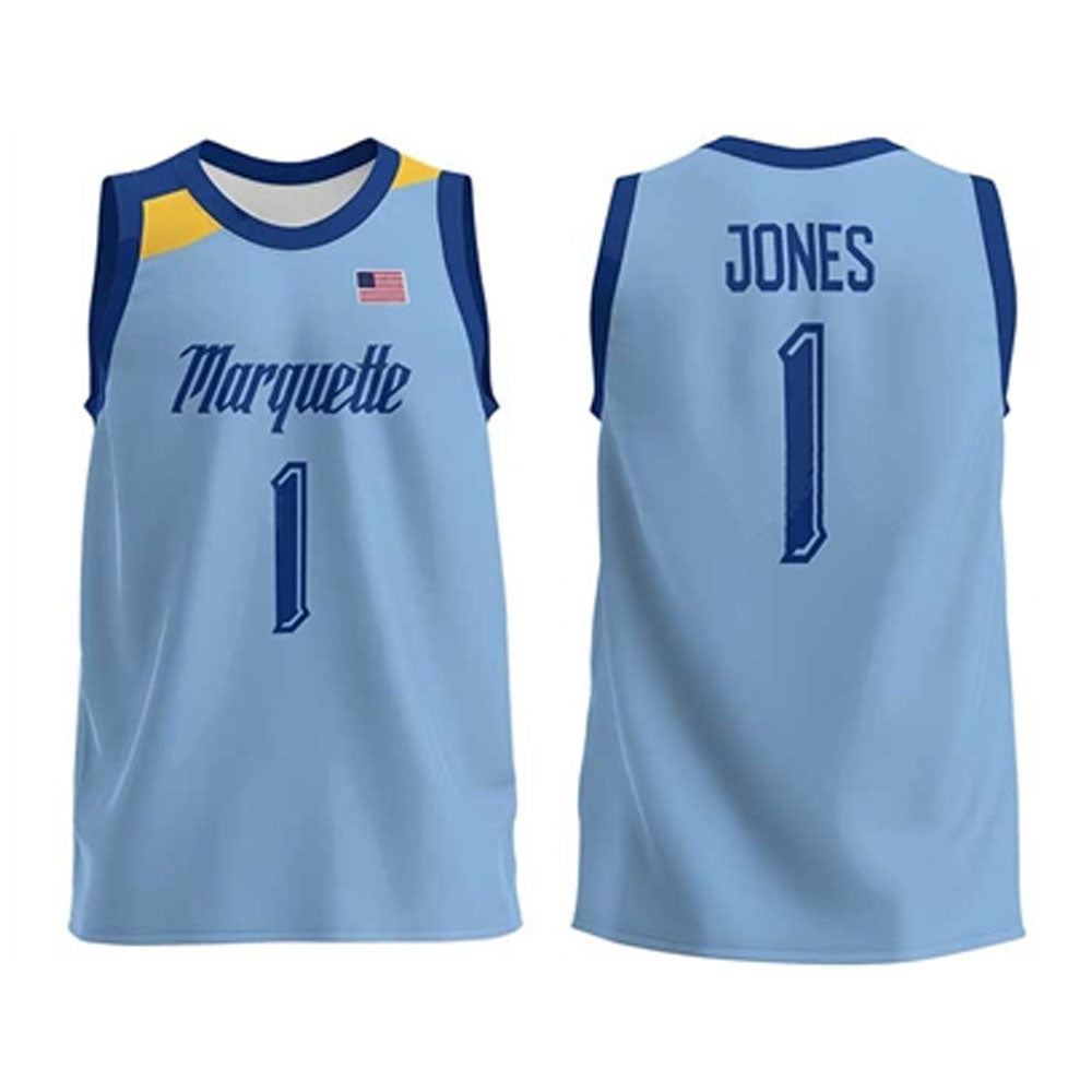 Kam Jones Marquette Golden Eagles 1 Jersey