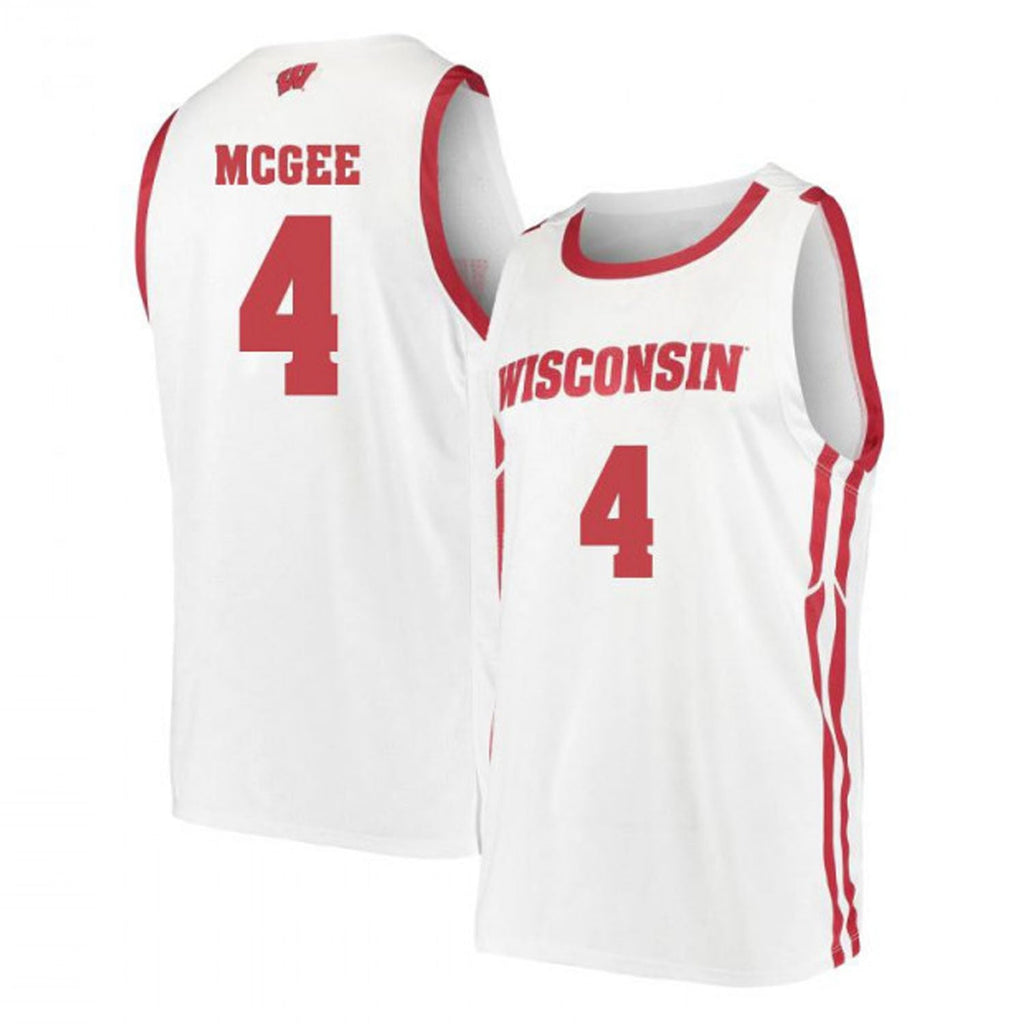 Kamari McGee Wisconsin Badgers 4 Jersey