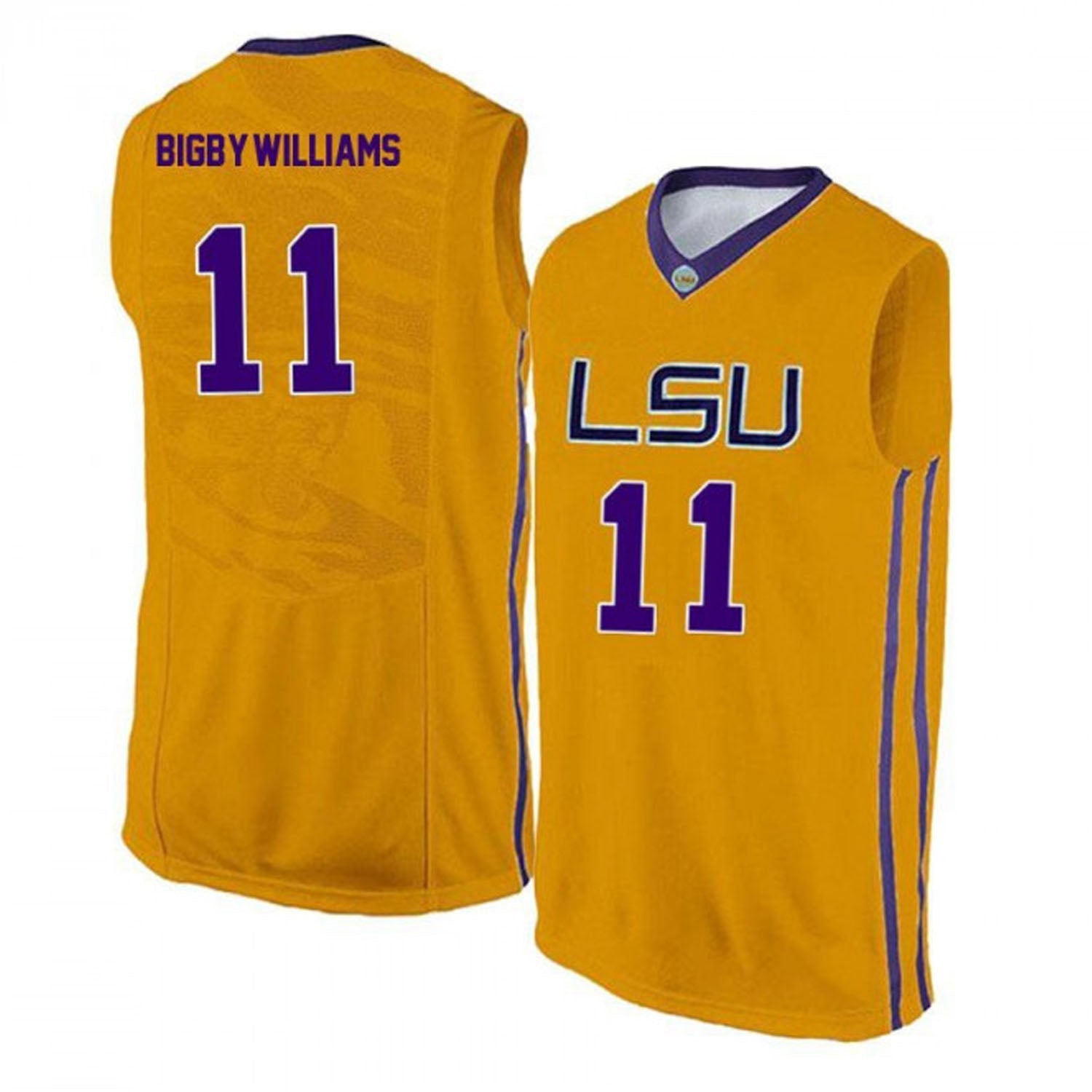 Kavell Bigby LSU Tigers 11 Jersey
