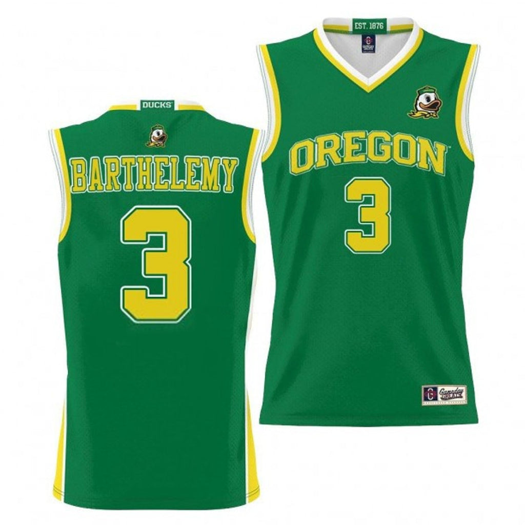Keeshawn Barthelemy Oregon Ducks 3 Jersey