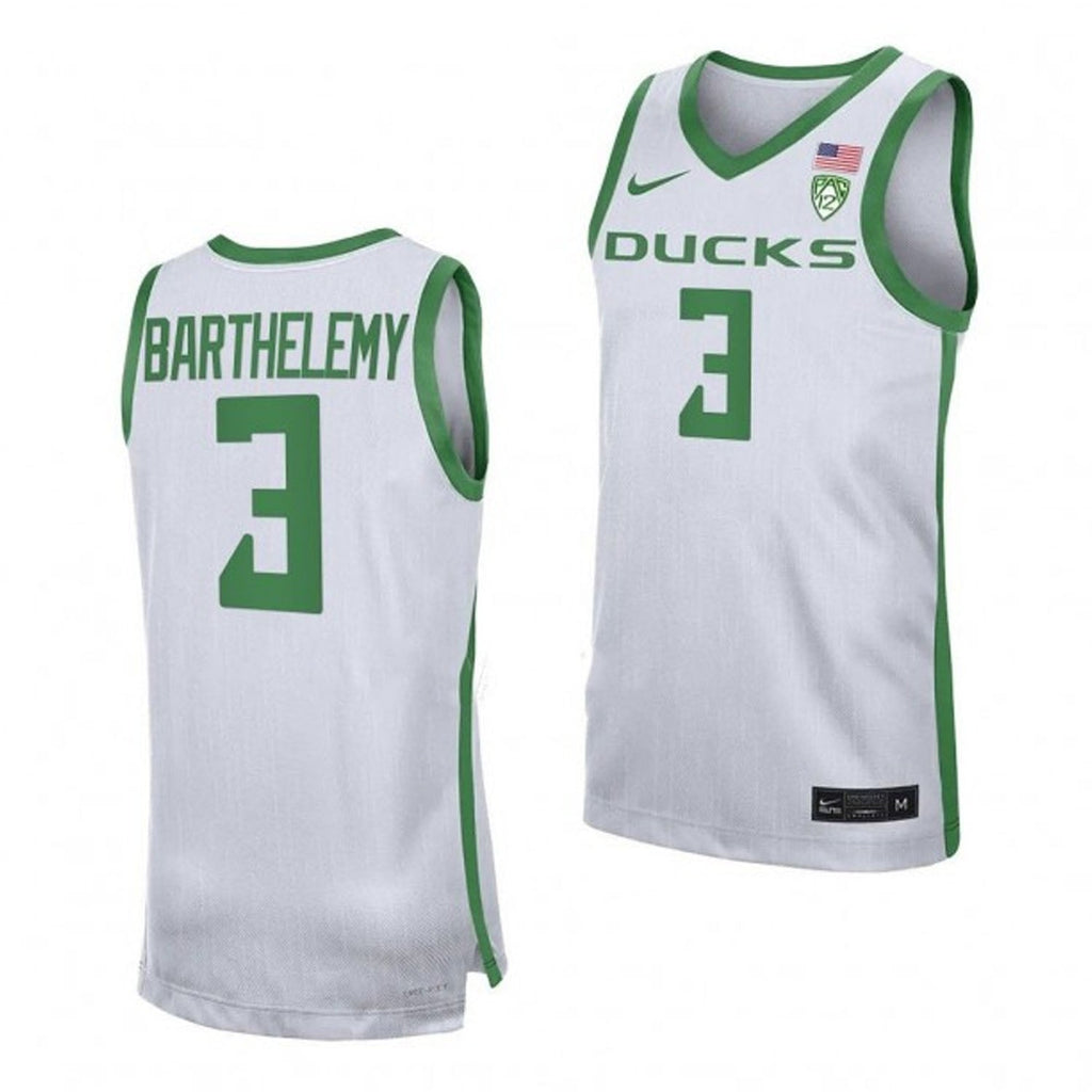 Keeshawn Barthelemy Oregon Ducks 3 Jersey