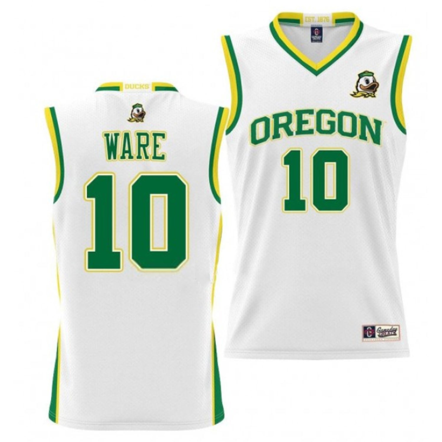 Kel'el Ware Oregon Ducks 10 Jersey