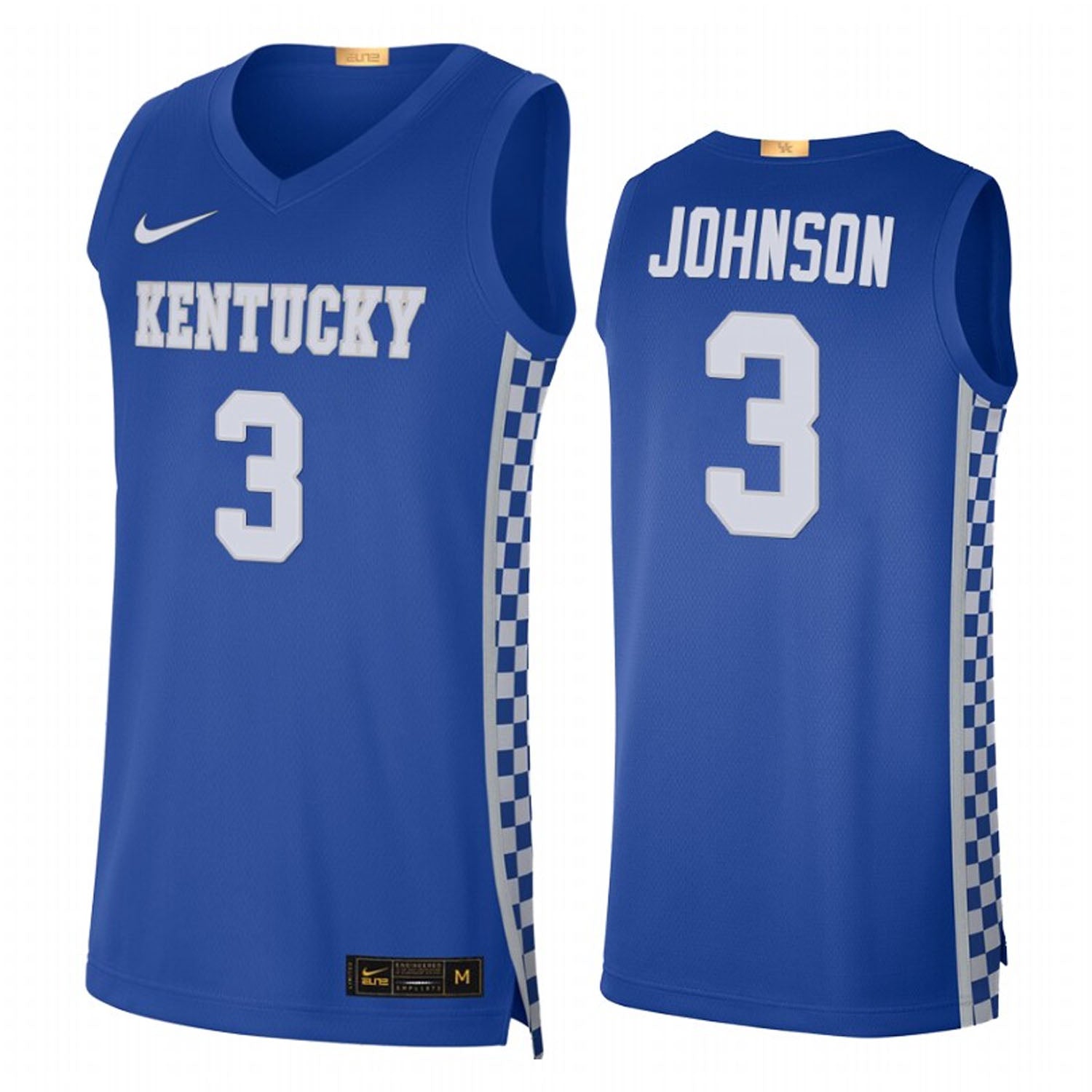 Keldon Johnson Kentucky Wildcats 3 Jersey