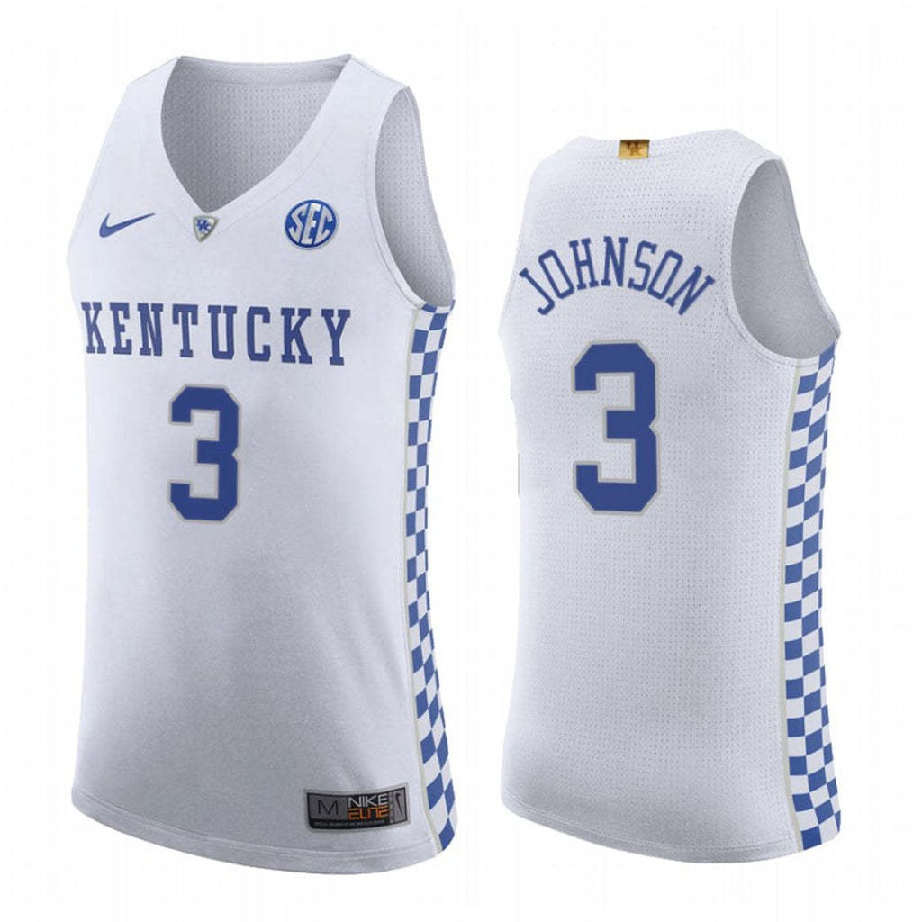 Keldon Johnson Kentucky Wildcats 3 Jersey