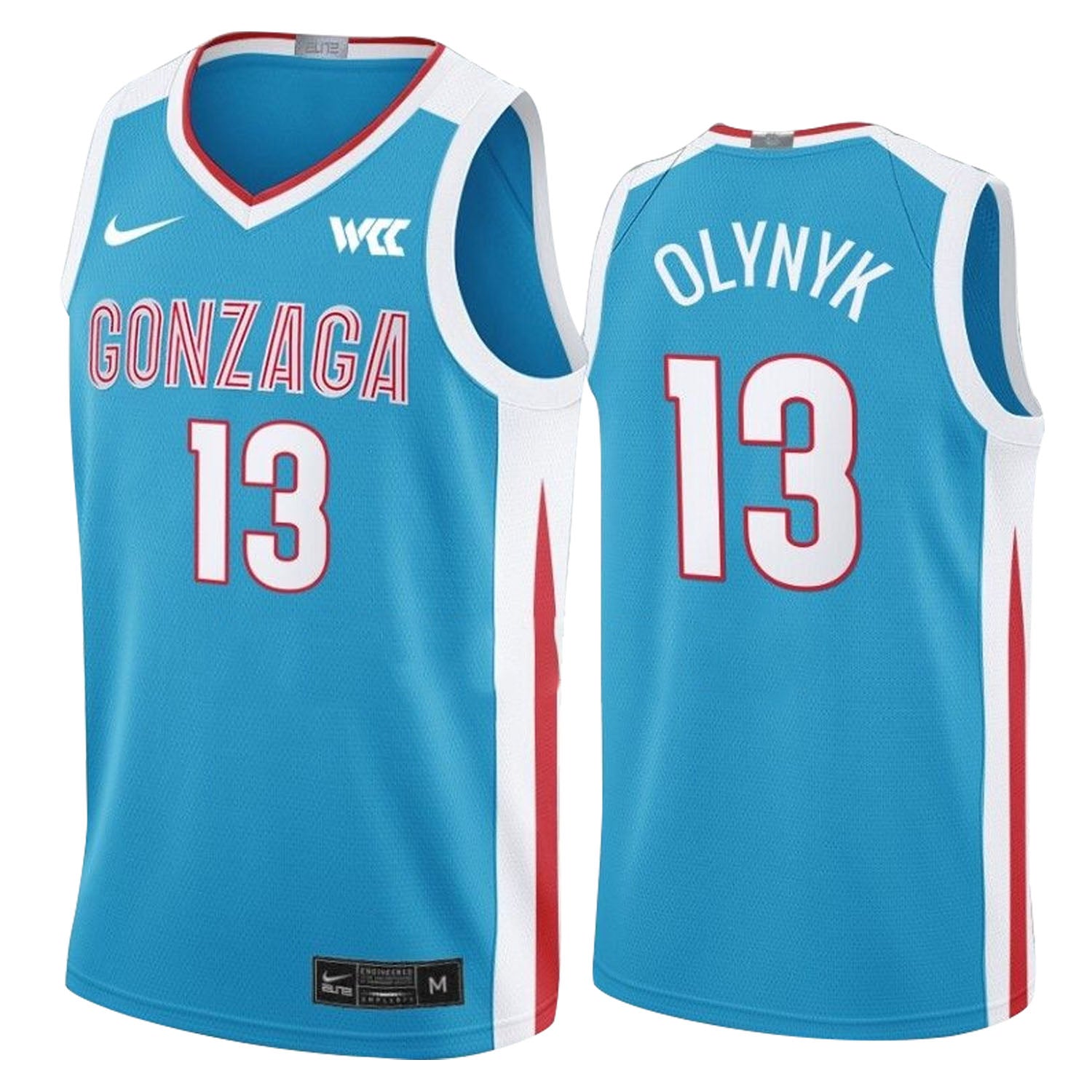 Kelly Olynyk Gonzaga Bulldogs 13 Jersey