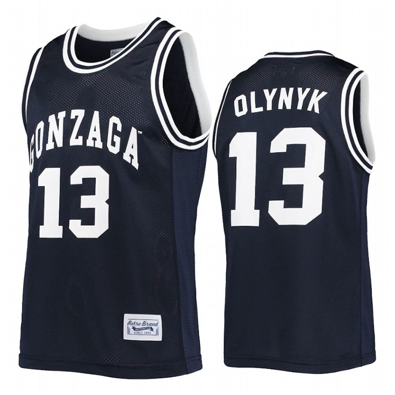 Kelly Olynyk Gonzaga Bulldogs 13 Jersey