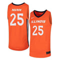Kendrick Nunn Illinois Fighting Illini 25 Jersey