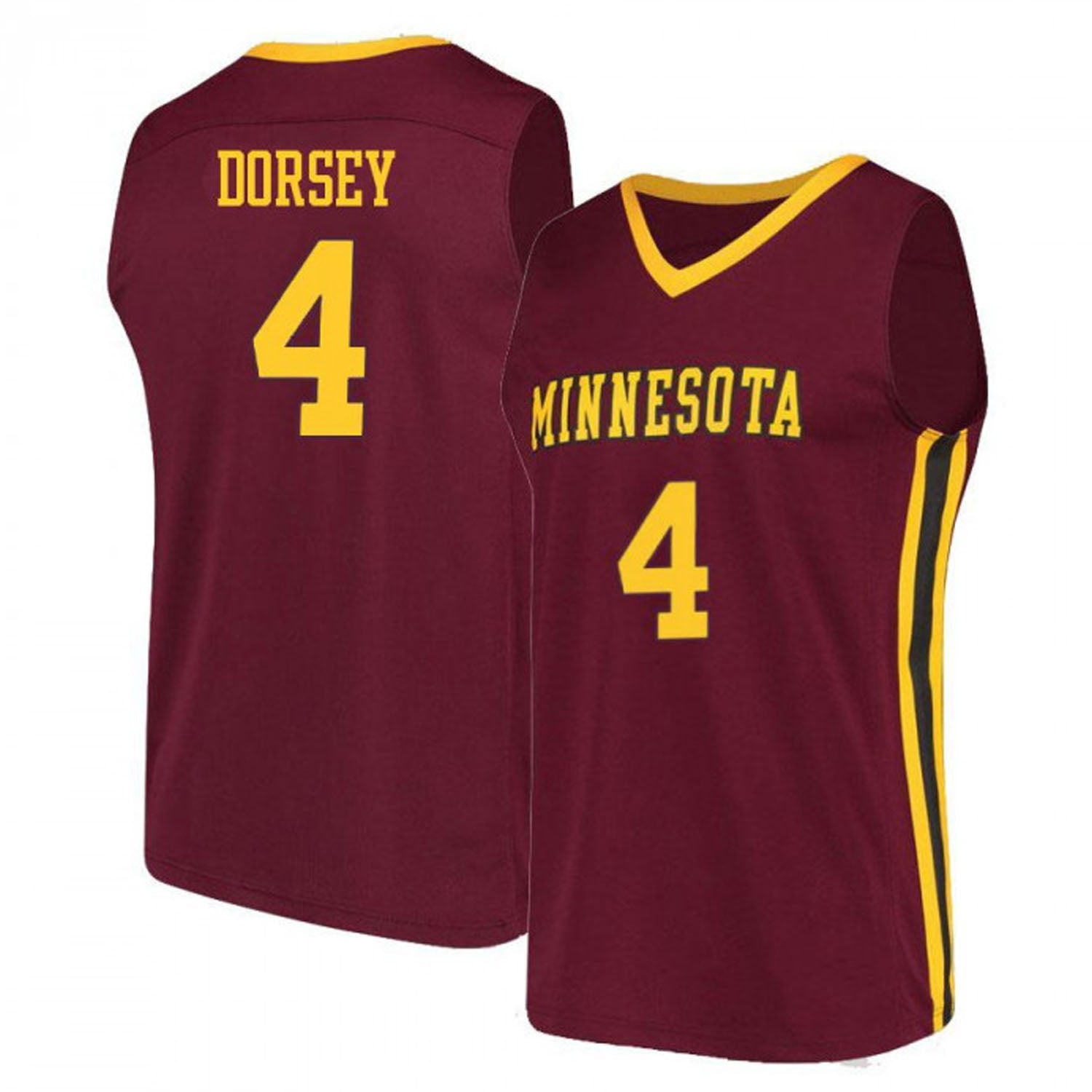 Kevin Dorsey Minnesota Golden Gophers 4 Jersey