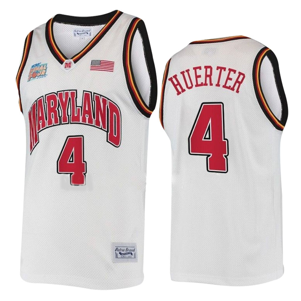 Kevin Huerter Maryland Terrapins 4 Jersey