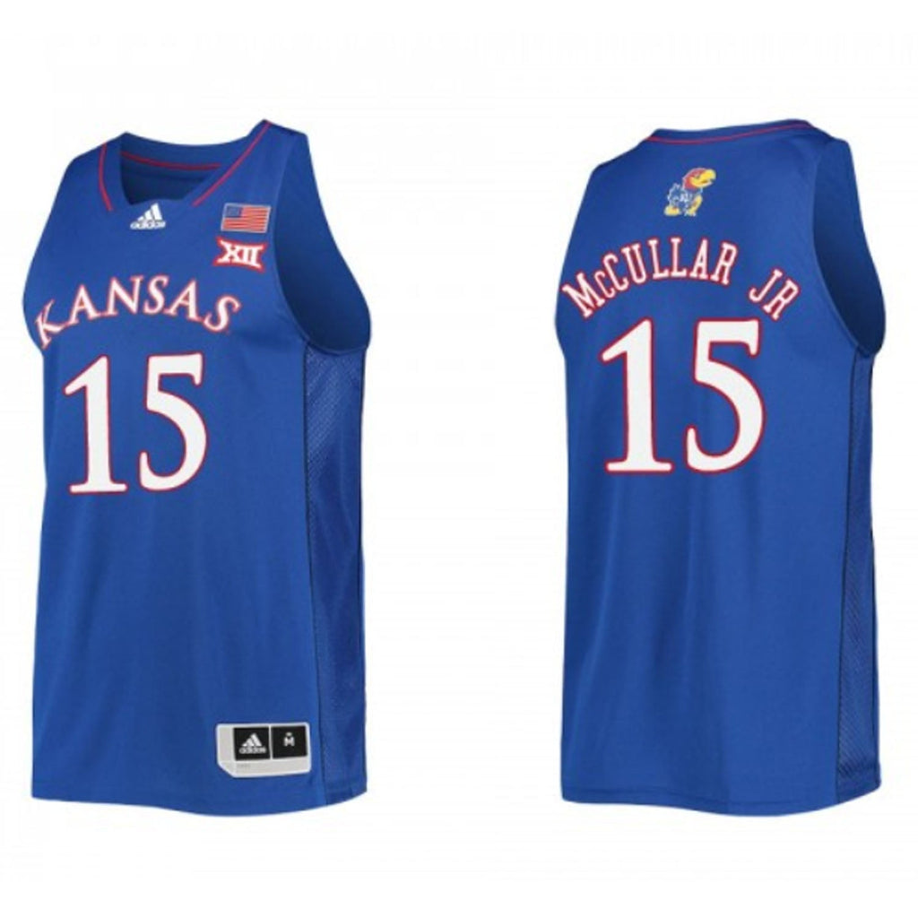 Kevin McCullar Jr Kansas Jayhawks 15 Jersey