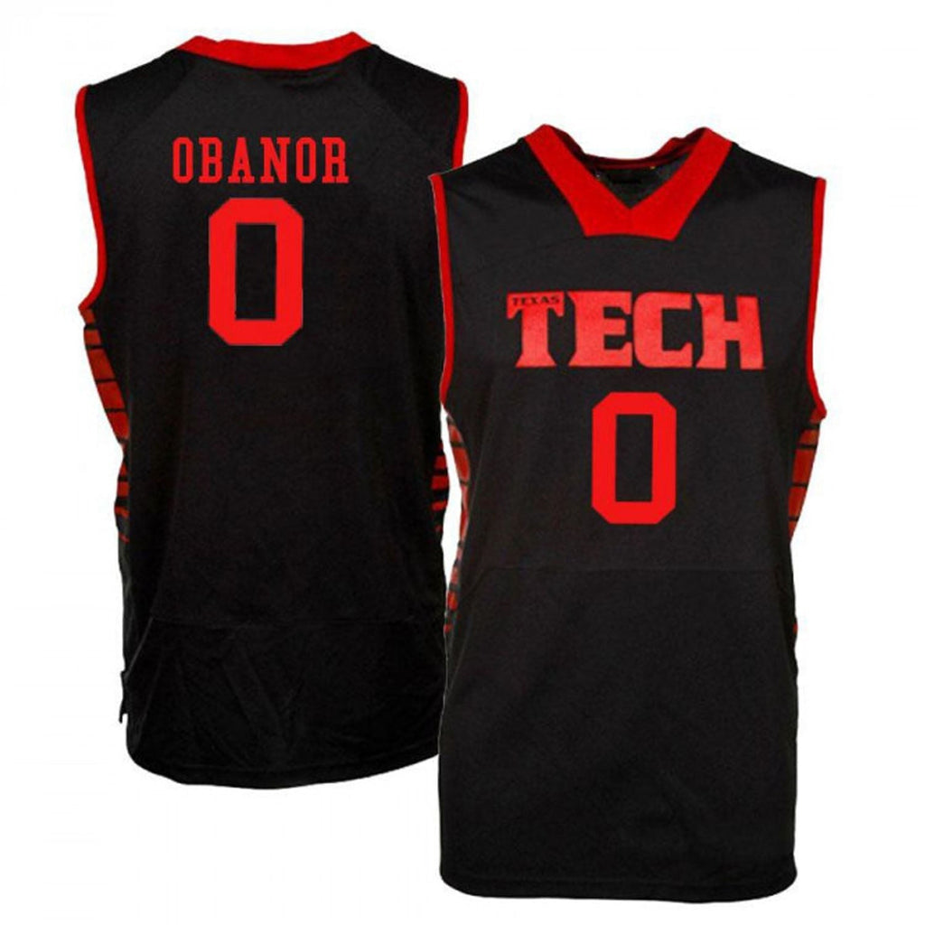 Kevin Obanor Texas Tech Red Raiders 0 Jersey
