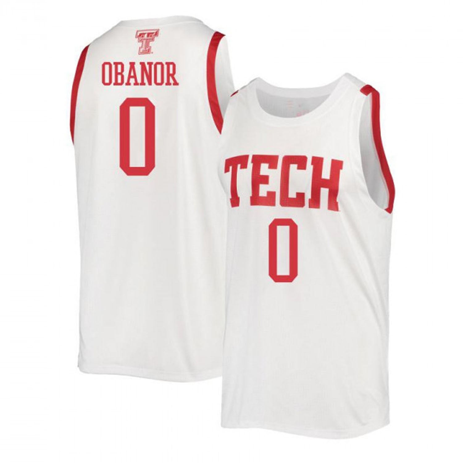 Kevin Obanor Texas Tech Red Raiders 0 Jersey