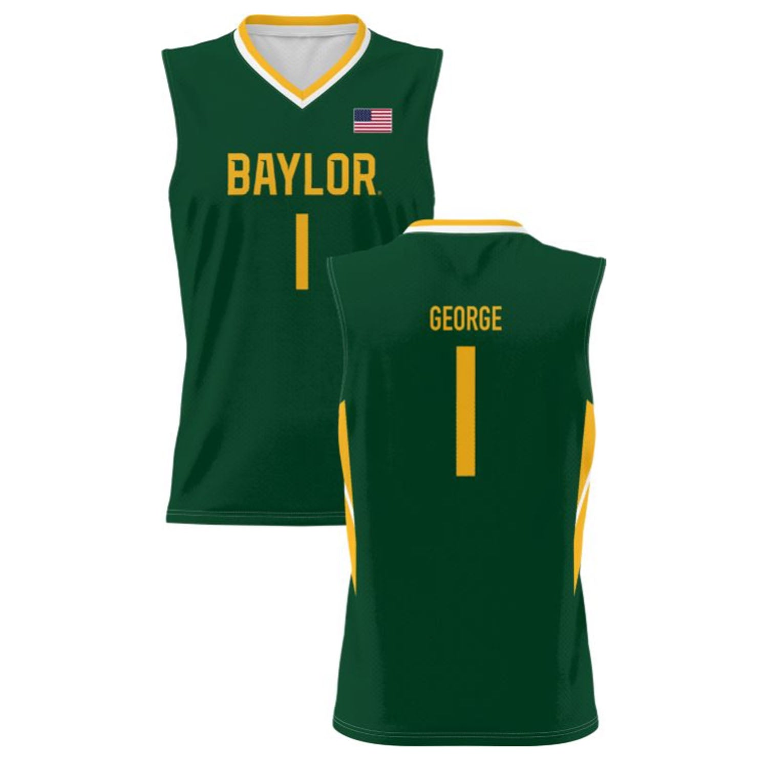 Keyonte George Baylor Bears 1 Jersey