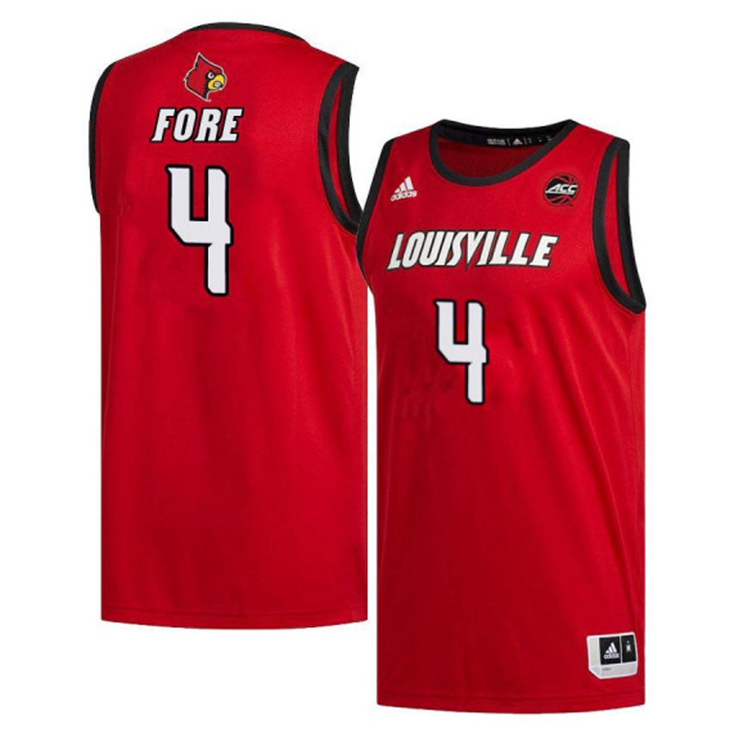 Khwan Fore Louisville Cardinals 4 Jersey