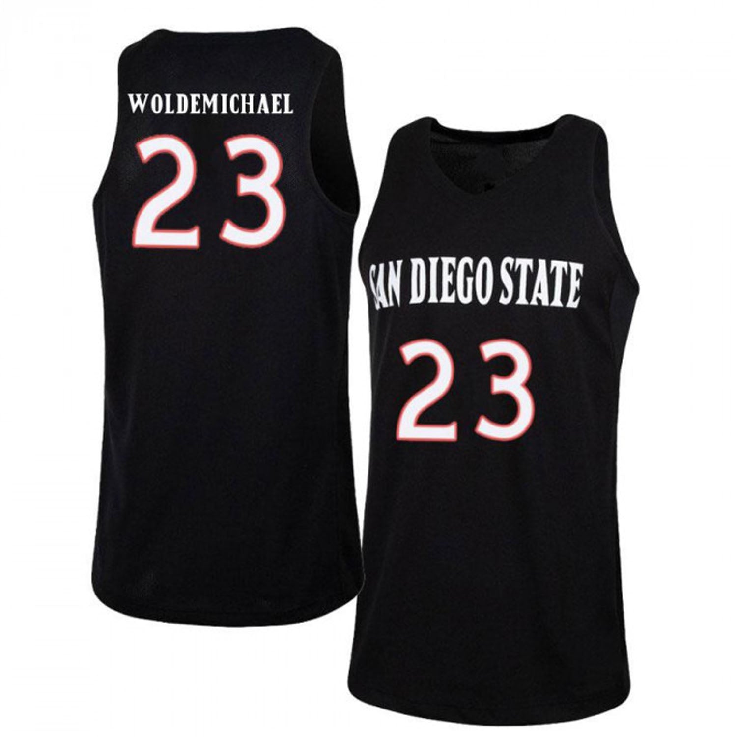Kibret Woldemichael San Diego State Aztecs 23 Jersey
