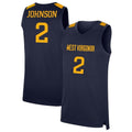 Kobe Johnson West Virginia Mountaineers 2 Jersey