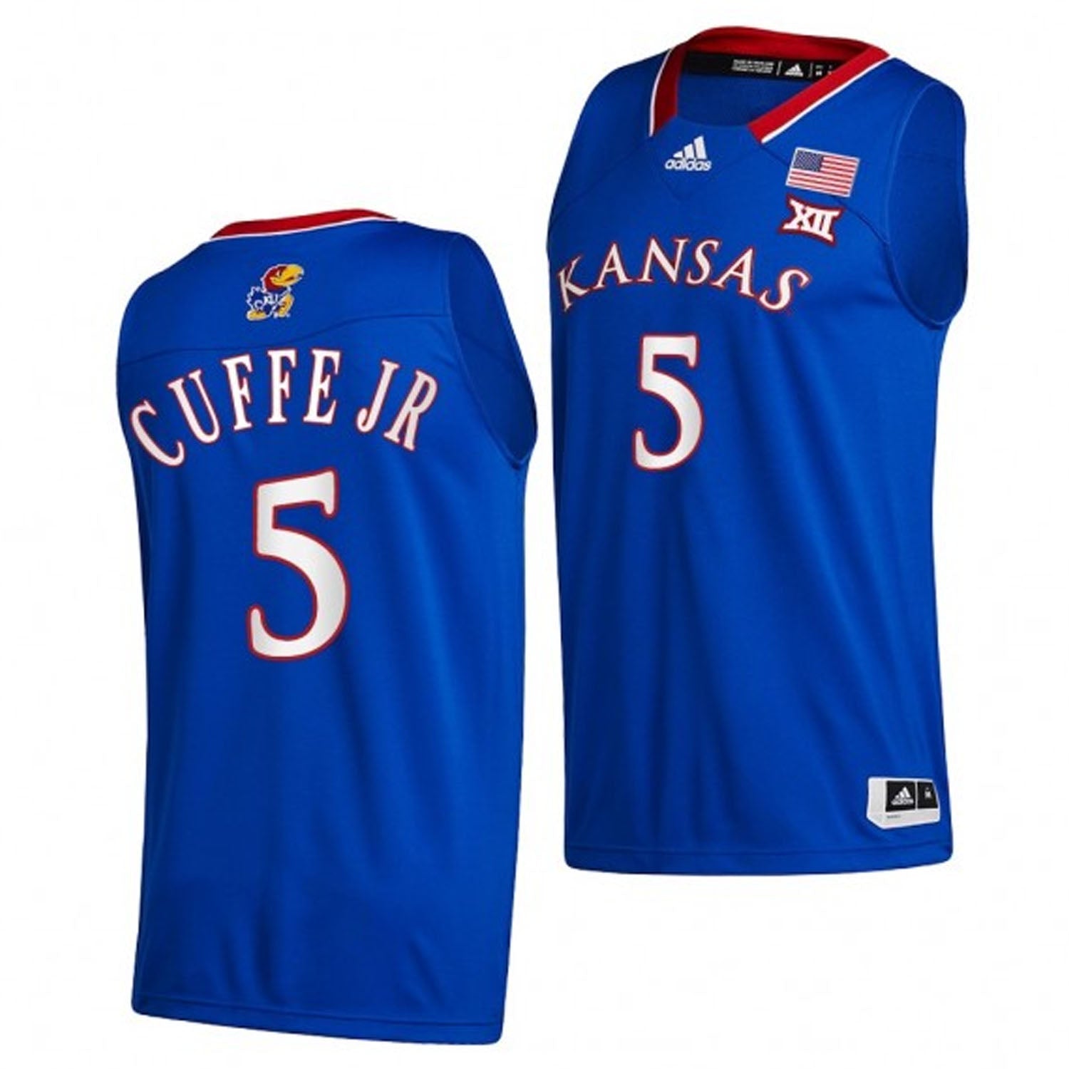 Kyle Cuffe Jr Kansas Jayhawks 5 Jersey