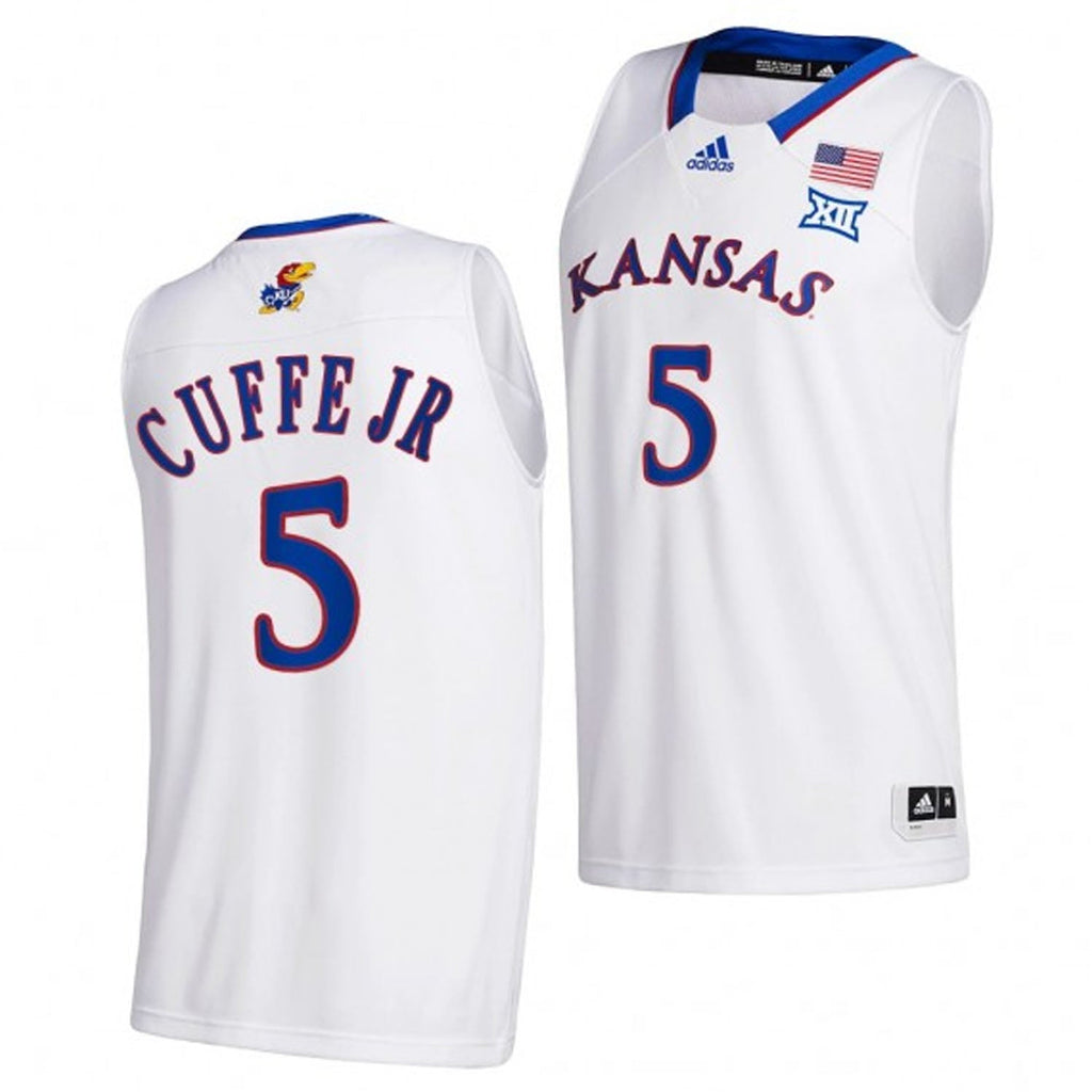 Kyle Cuffe Jr Kansas Jayhawks 5 Jersey
