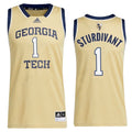 Kyle Sturdivant Georgia Tech Yellow Jackets 1 Jersey