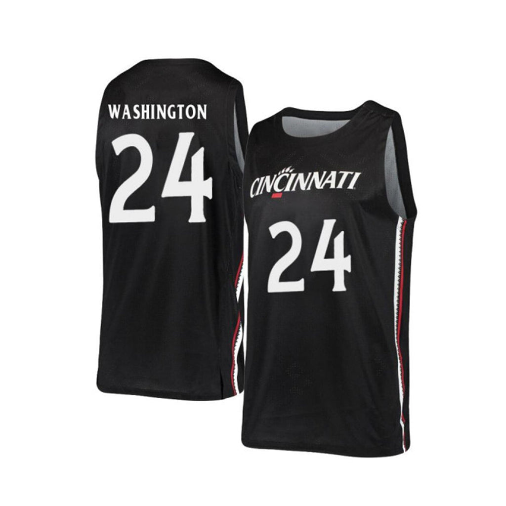 Kyle Washington Cincinnati Bearcats 24 Jersey
