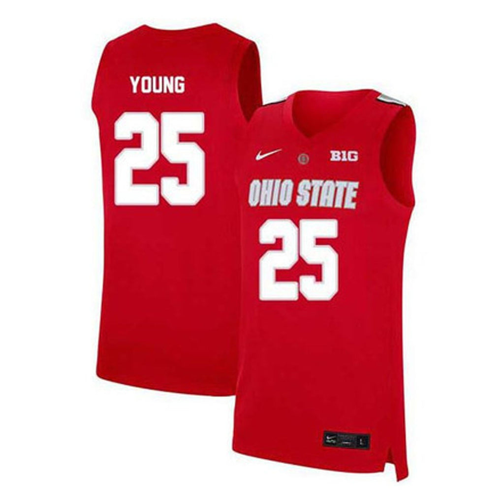 Kyle Young Ohio State Buckeyes 25 Jersey