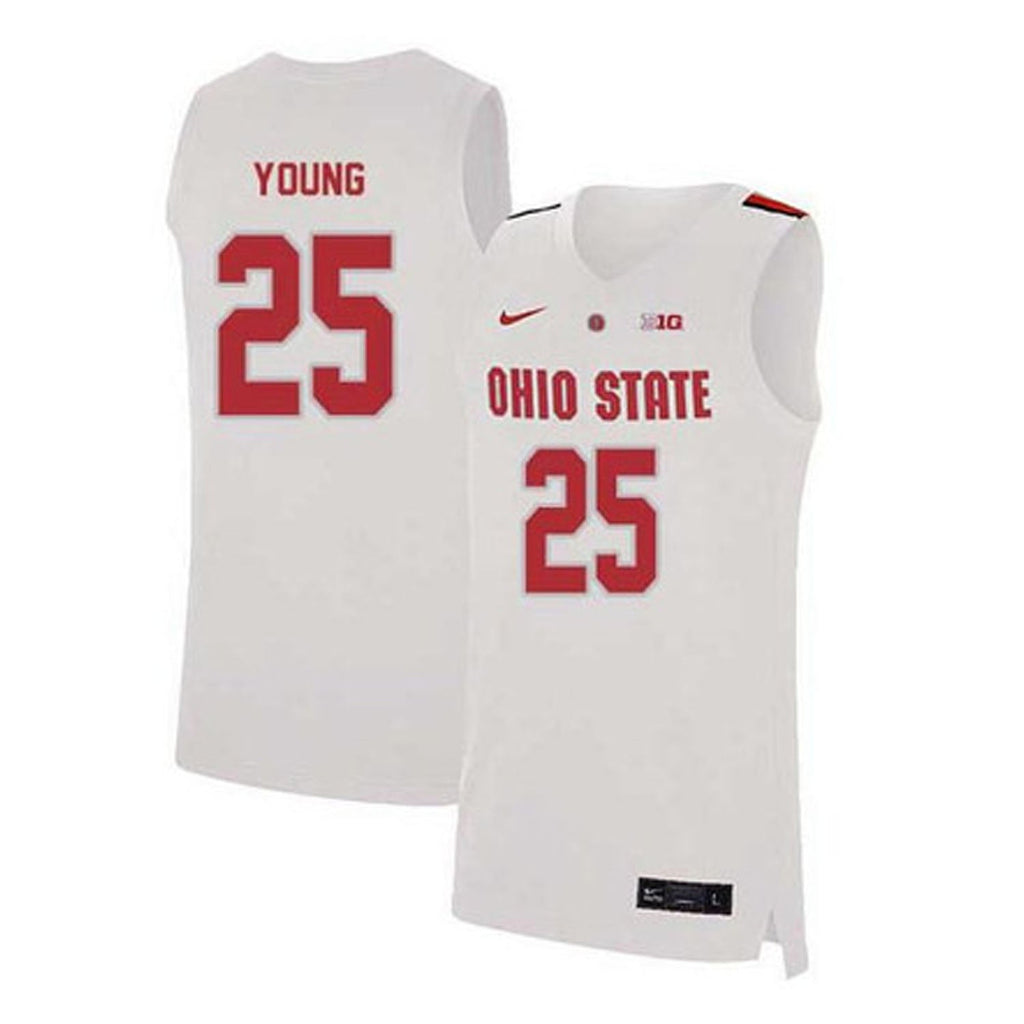 Kyle Young Ohio State Buckeyes 25 Jersey