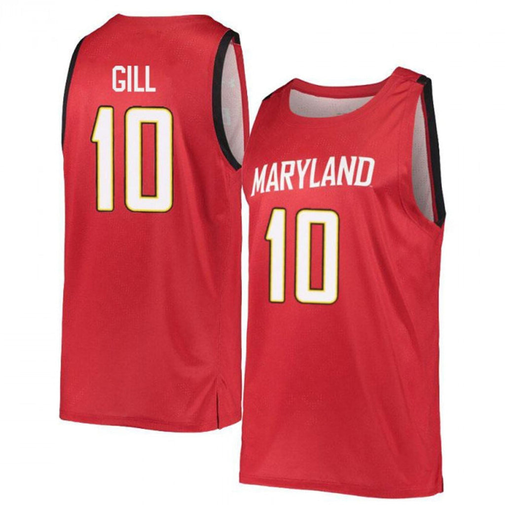 L.G. Gill Maryland Terrapins 10 Jersey