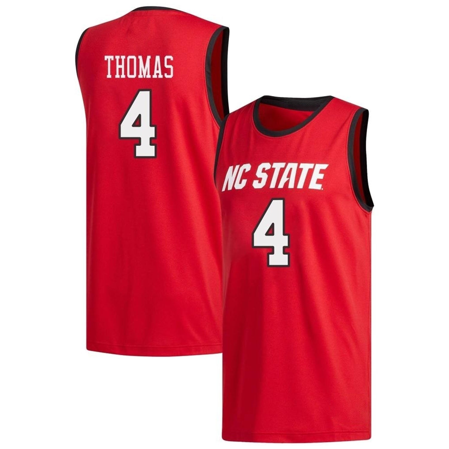LJ Thomas NC State Wolfpack 4 Jersey